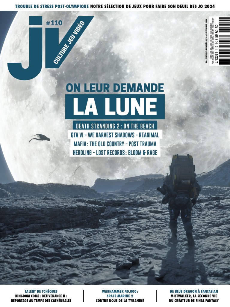 JV Culture Jeux Vidéo numéro 110, couverture en édition classique