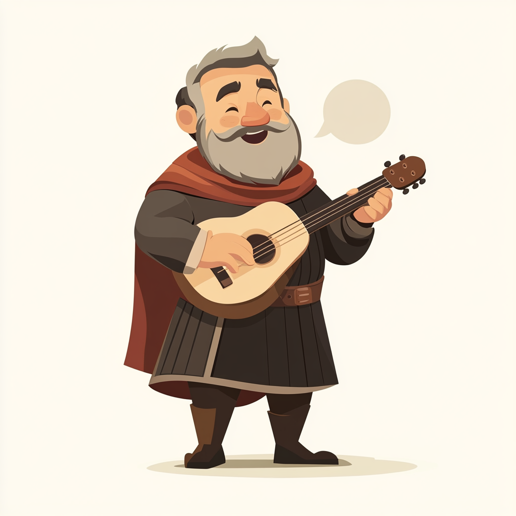 Un barde chantant